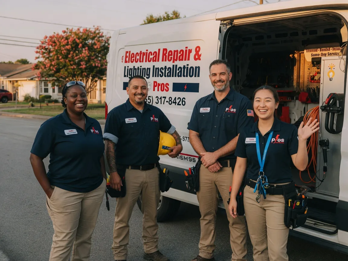 Licensed Electrician company in Saratoga, TX
